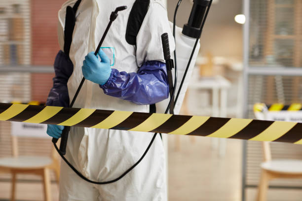 Professional Crime Scene Cleanup technician working in Junction City, CA